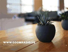 Tablet Screenshot of goomradio.us